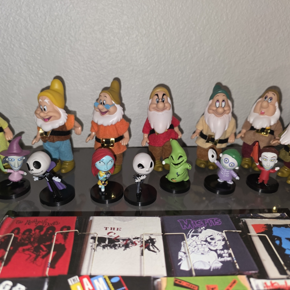 Colorful Cartoon Character Figurine Set